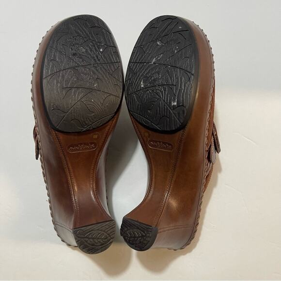 Nurture by Lamaze brown leather mules size 8 - Picture 4 of 8